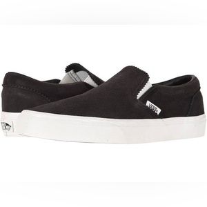 Vans Classic Slip-on Pinked Suede Licorice